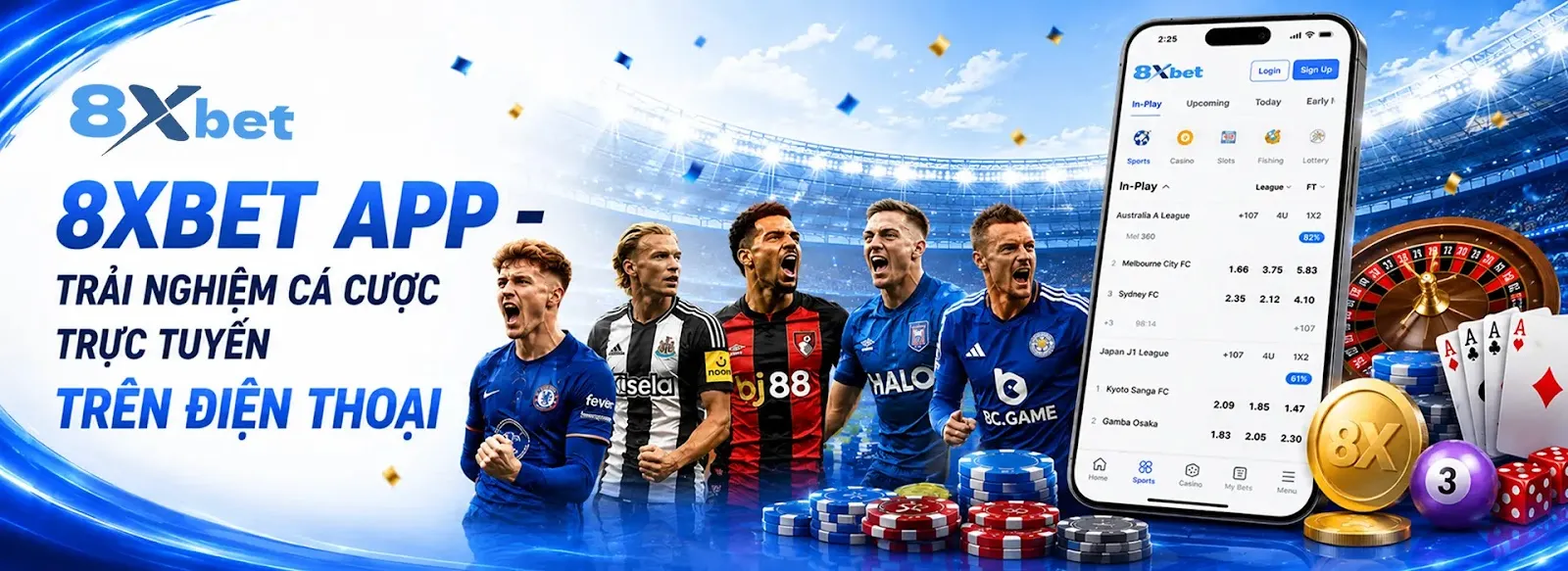 8xbet App – Trải Nghiệm Cá Cược Trực Tuyến Trên Điện Thoại